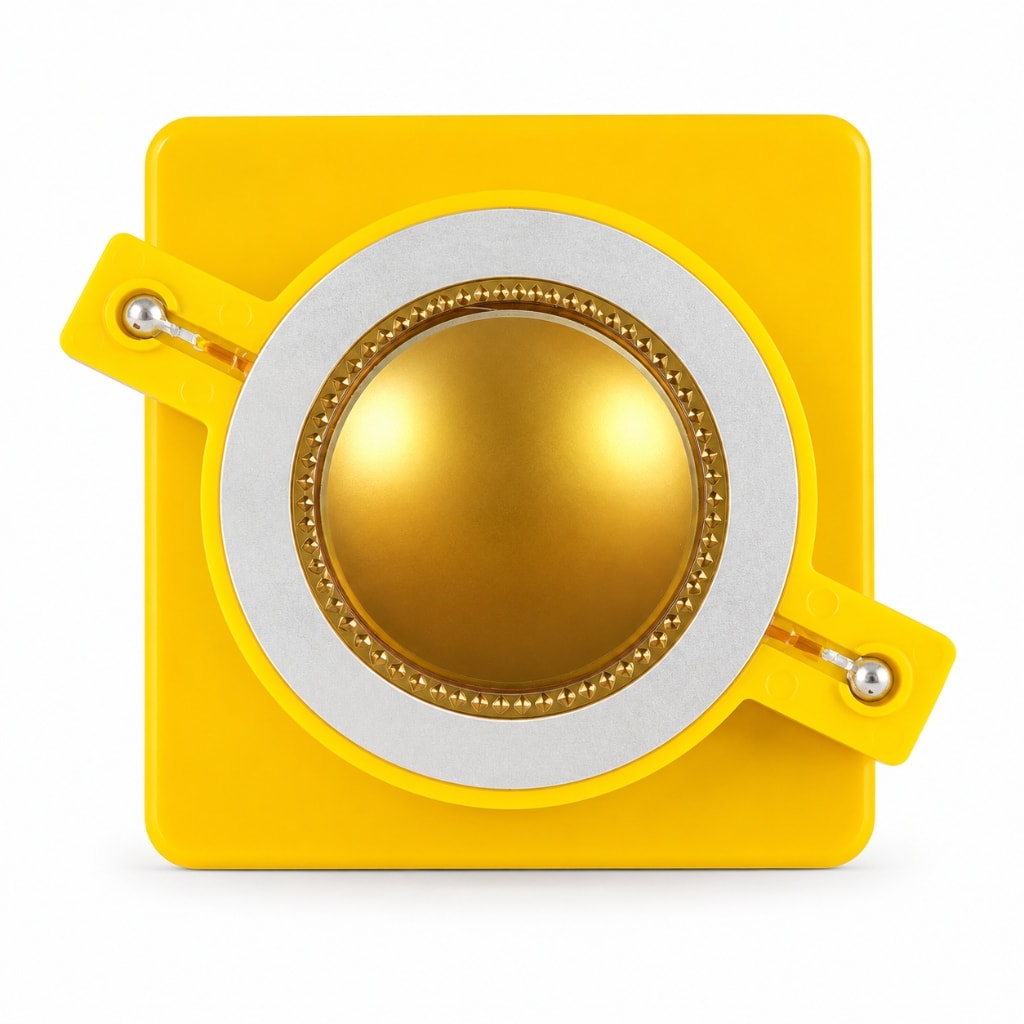SPEAKER DIAPHRAGM CCAW D-518 8 OHM GOLD