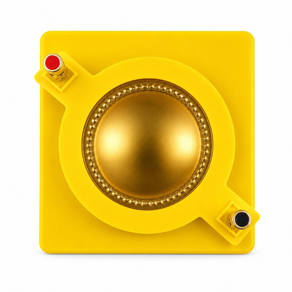 SPEAKER DIAPHRAGM CCAW D-518 8 OHM GOLD View 2